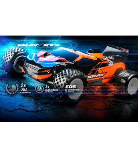 Xray XT2 2024 1/10 stadium truck carpet electrico