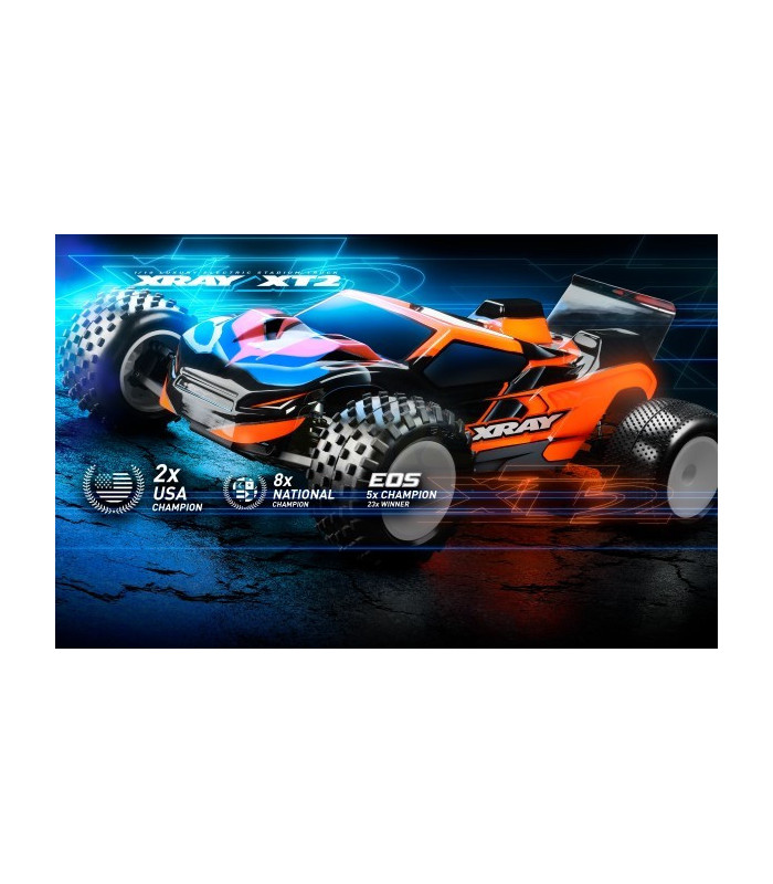 Xray XT2 2024 1/10 stadium truck carpet electrico - E1rc.com