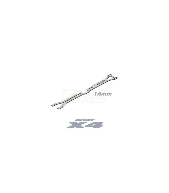 X4 GRAPHITE UPPER DECK 1.6MM - E1rc.com
