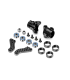 ALU STEERING BLOCKS WITH GRAPHITE EXTENSION PLATES - E1rc.com