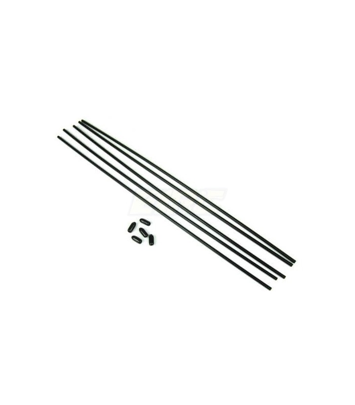 Antenna Tube (universal, with caps, 5 pieces) - E1rc.com