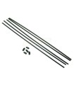 Antenna Tube (universal, with caps, 5 pieces)