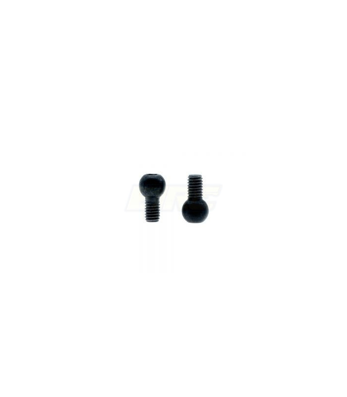 ANTI-ROLL BAR STEEL BALL END 4.9MM WITH 4MM THREAD - E1rc.com