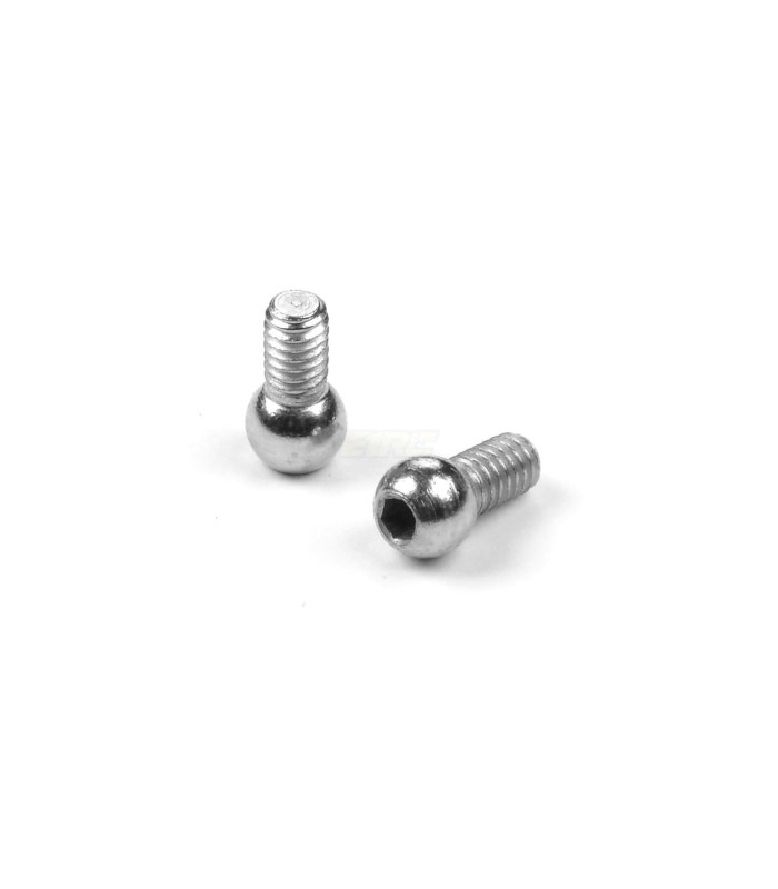 ANTI-ROLL BAR STEEL BALL END 3.8MM WITH 4MM THREAD - E1rc.com