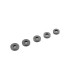 SET OF ALU STEERING LOCK SHIMS (3x7/7.5/8/8.5x2MM) - E1rc.com