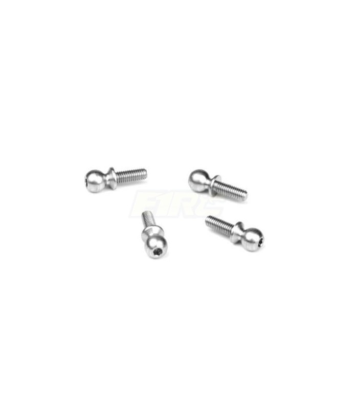 Ball Stud (5.5mm, short neck, 8mm thread, 4pcs) - E1rc.com