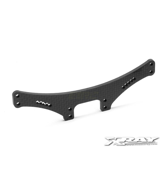 SHOCK TOWER REAR 3.0MM GRAPHITE - E1rc.com