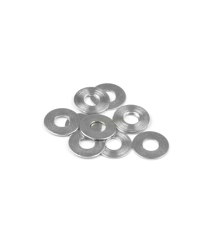 STEEL SHIM FOR LOWER SUSP. HOLDER 3x7.5x0.4 (10) - E1rc.com