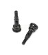 Stub Axles (rear, hardened steel, for EB410, 2 pieces) - E1rc.com