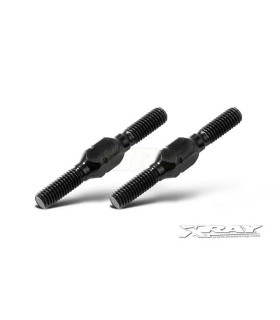 ALU ADJ. TURNBUCKLE L/R 26 MM - SWISS 7075 T6 (2)