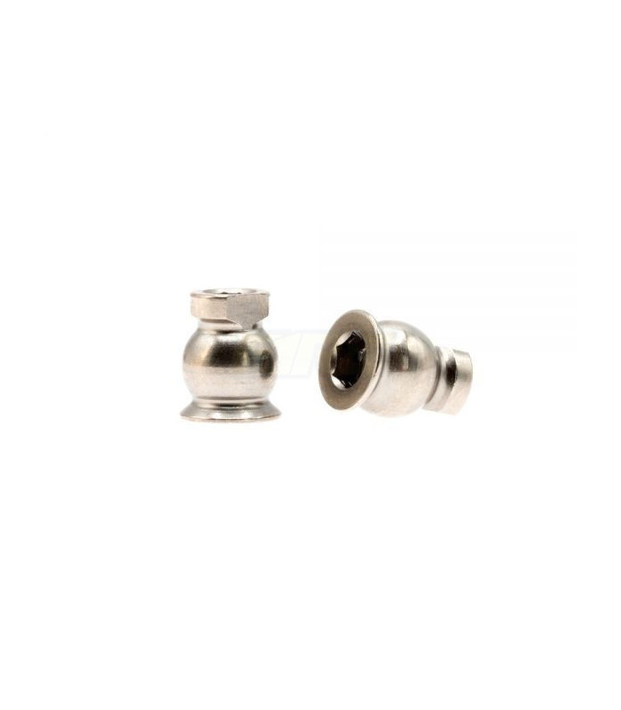 X4 LOWER ARM BALL UNIVERSAL 6.0MM WITH HEX - HUDY - E1rc.com