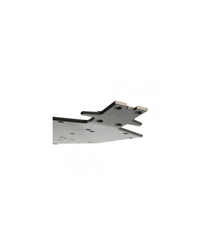 Chassis (revised, 7075, 3mm, hard anodized, lightened, ET410 EB410) - E1rc.com