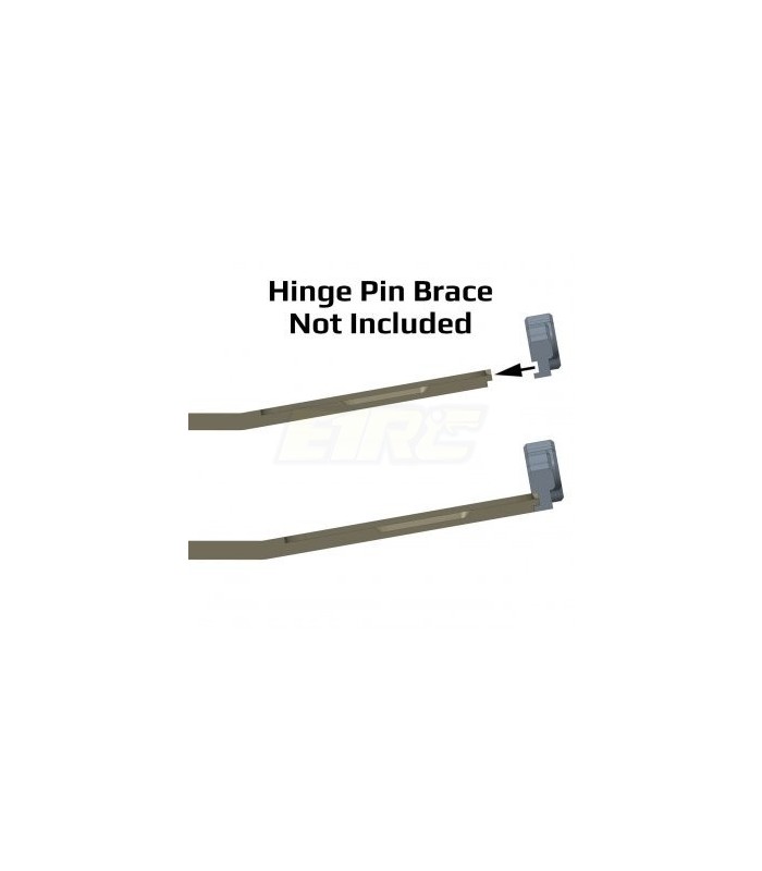 Chassis (revised, 7075, 3mm, hard anodized, lightened, ET410 EB410) - E1rc.com