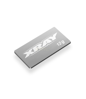 XRAY PURE TUNGSTEN CHASSIS WEIGHT 12g