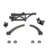 Chassis Brace, Body Mount Set (EB410) - E1rc.com