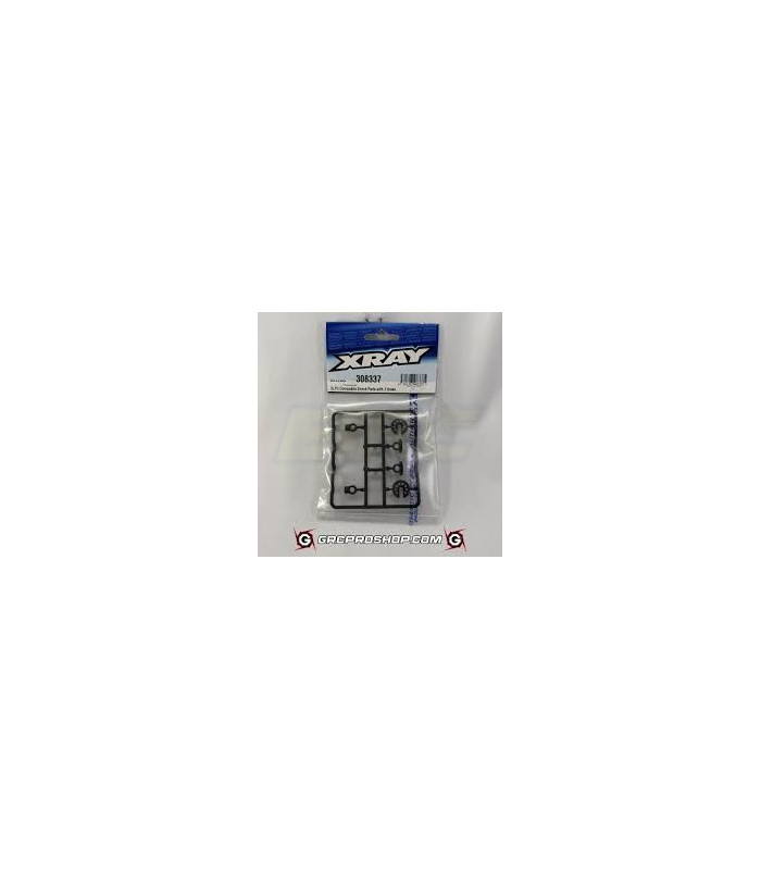 XLP2 COMPOSITE SHOCK PARTS - 2 HOLES CAP - E1rc.com