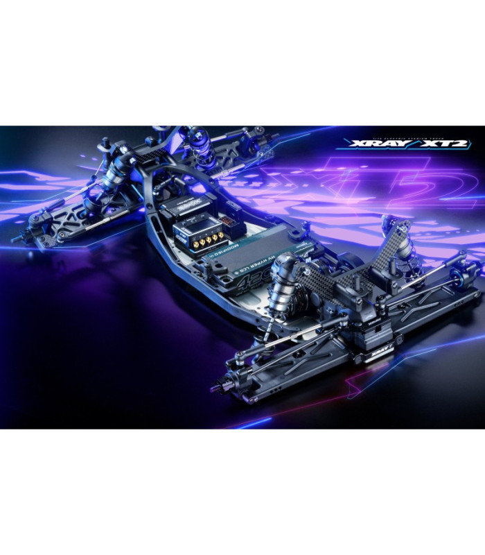 Xray XT2 2028 carpet 1/10 electrico stadium truck - E1rc.com