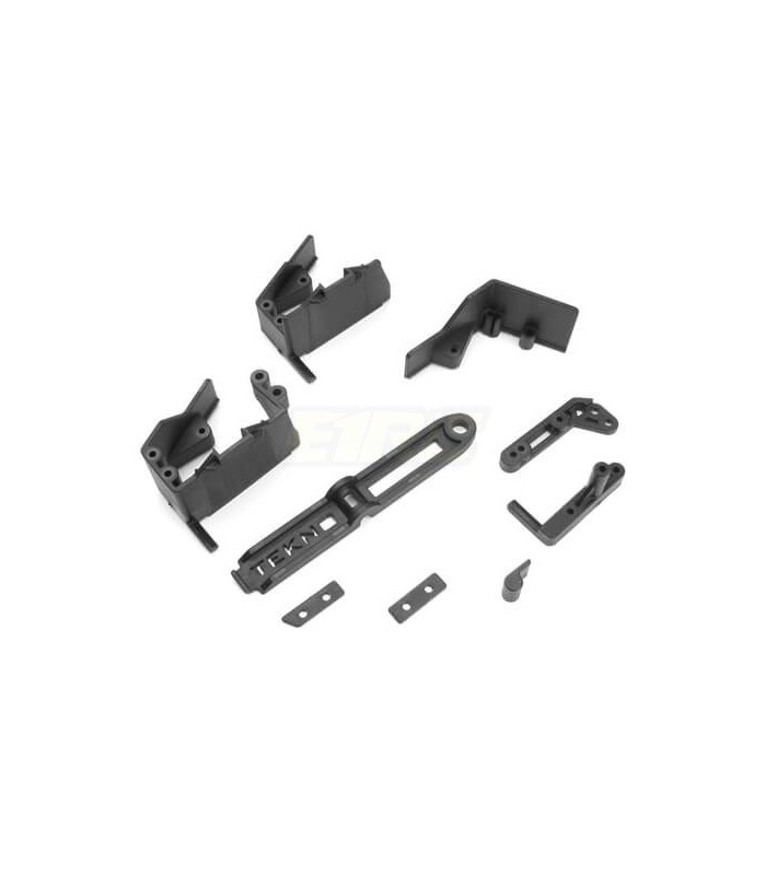 Side Guard, Servo Mount, Battery Acc. (EB410) - E1rc.com