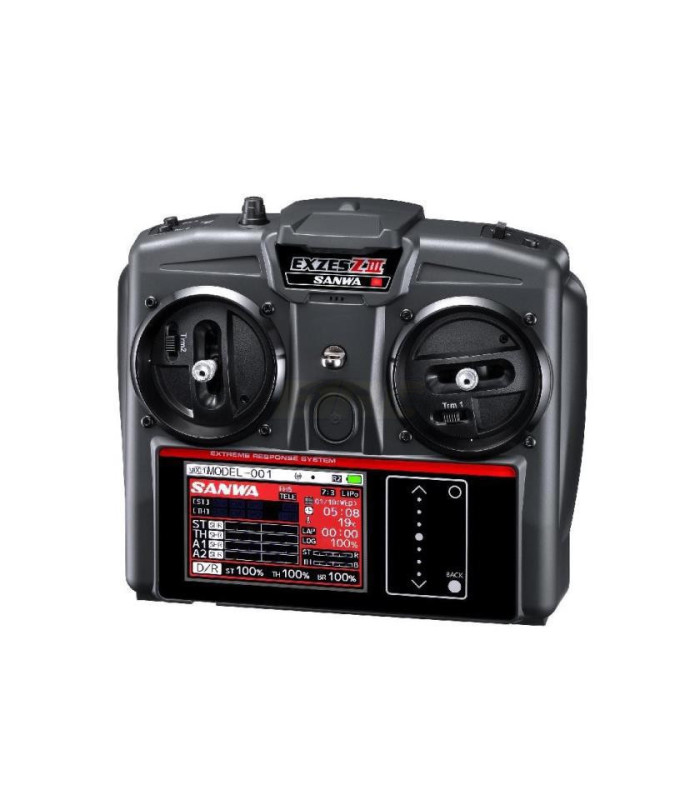 Emisora sanwa EXZES Z3 FH5 con receptor 493i - E1rc.com