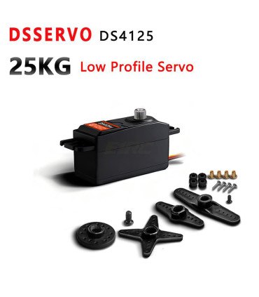 Servo DS4125 bajo perfil 29kg 0 15S 7 4V