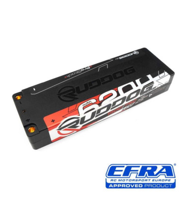 Lipo Ruddog 6200mAh 150C/75C 7 4V LCG Stick pack