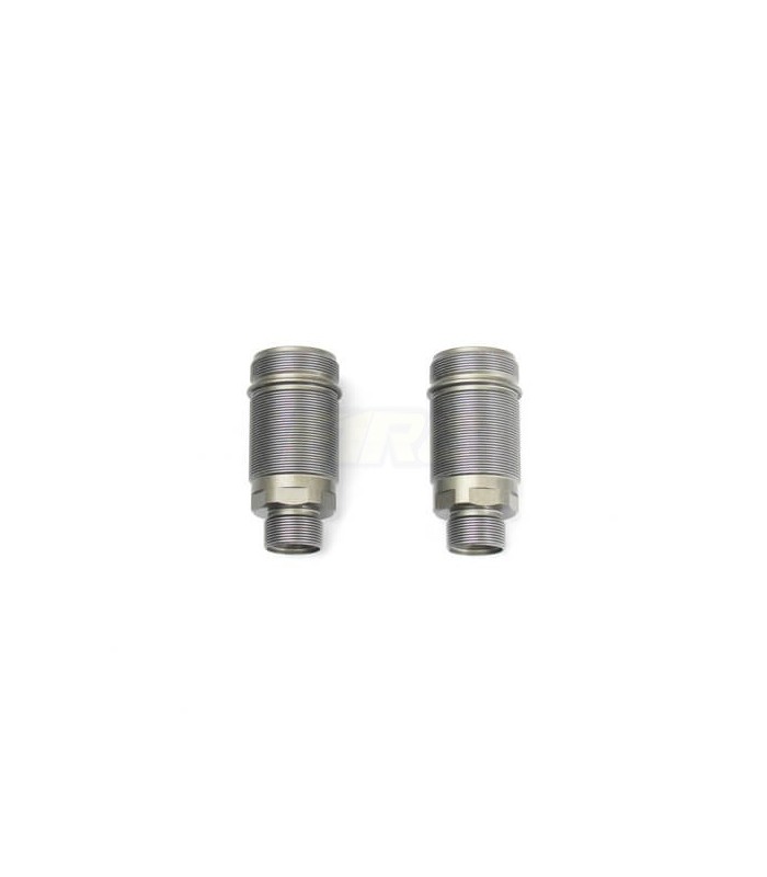 Shock Body (front, aluminum, hard anodized, for EB410, 2 pieces) - E1rc.com