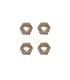 12mm Aluminum Hex Adapters for Tekno SCT410, Slash/Stampede M6 Driveshafts and AE SC10 4×4 - E1rc.com