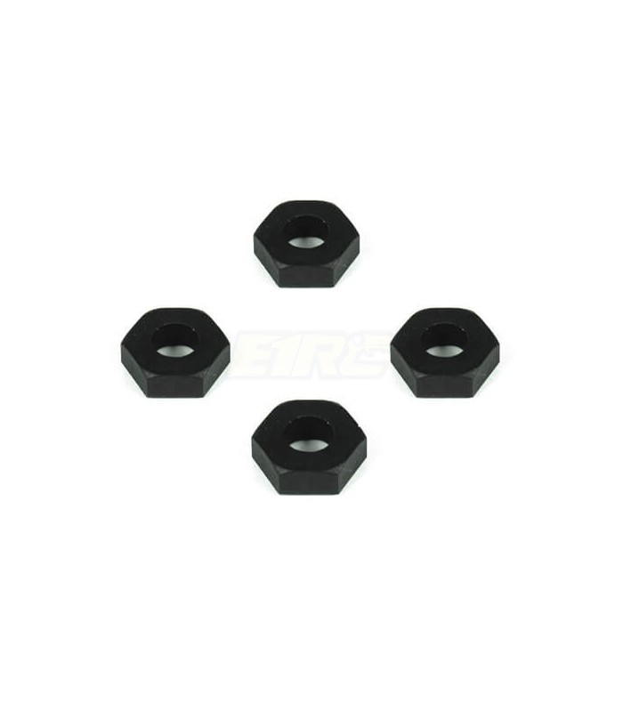 Wheel Hexes (12mm, composite, 4pcs) - E1rc.com