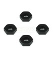Wheel Hexes (12mm, composite, 4 pieces)