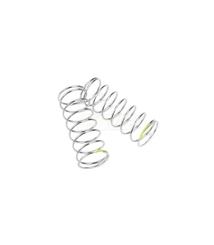 Shock Spring Set (rear, 1.2×8.25, 2.6lb/in, 53mm, yellow) - E1rc.com