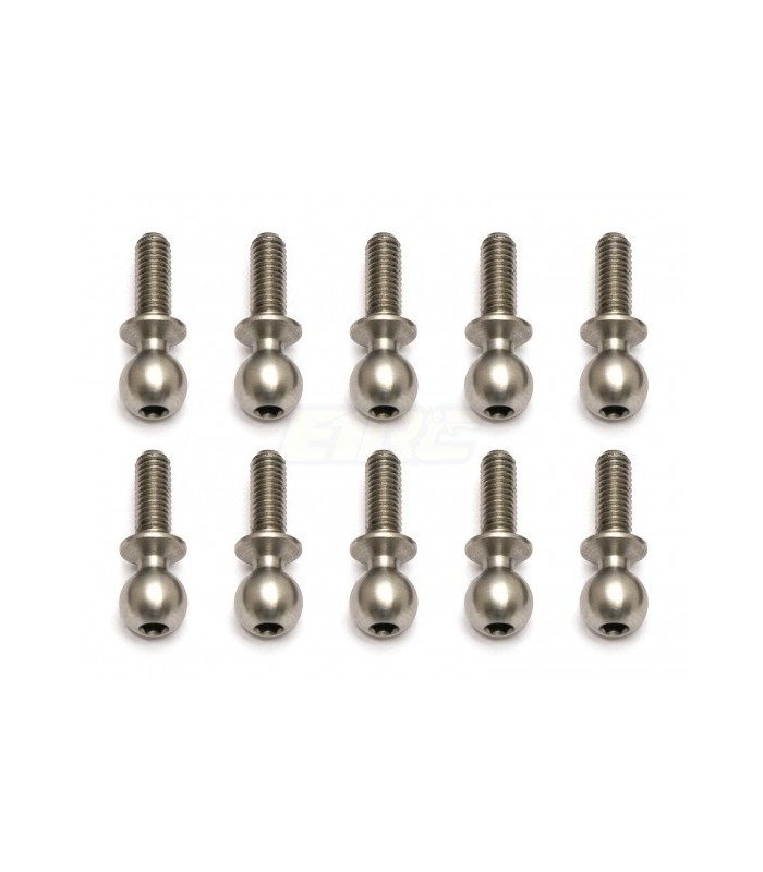 Team Associated Heavy-duty Ballstuds, 8 mm - E1rc.com