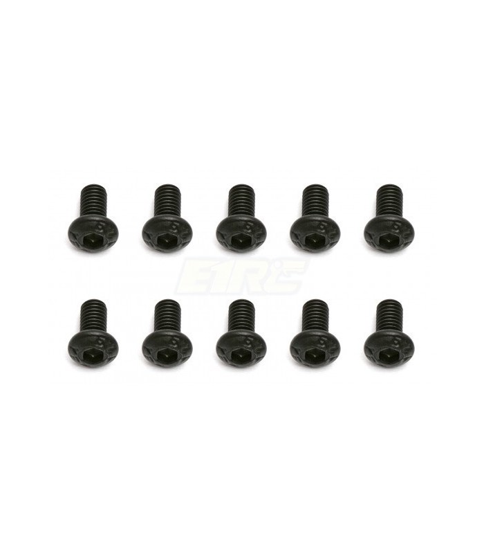 Team Associated Screws, 3x0.5x6 mm BHCS - E1rc.com