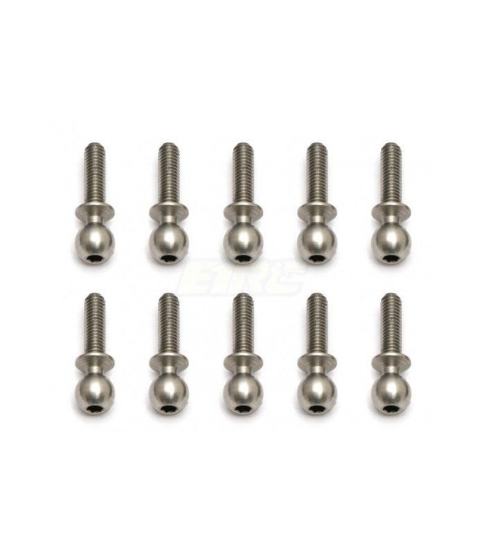 Team Associated Heavy-duty Ballstuds, 10mm - E1rc.com