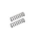 Muelles traseros grises 2.00 LB - E1rc.com