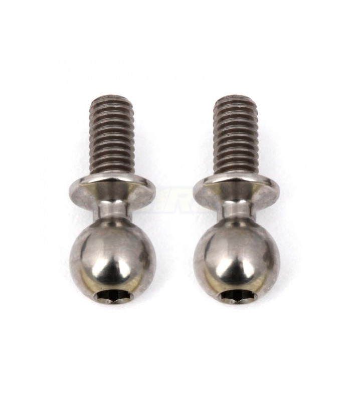 Team Associated FT HD Ti Ballstuds, 4mm - E1rc.com