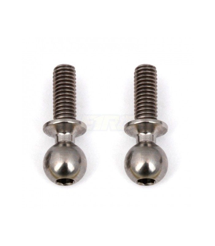Team Associated FT HD Ti Ballstuds, 8mm - E1rc.com
