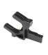 CNC Split Cntr Diff Mount (motor mnt only, 7075, gun metal ano, EB/ET/SCT) - E1rc.com