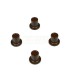 Spindle Bushings (SCT/SL, aluminum, hard anodized, 4pcs) - E1rc.com