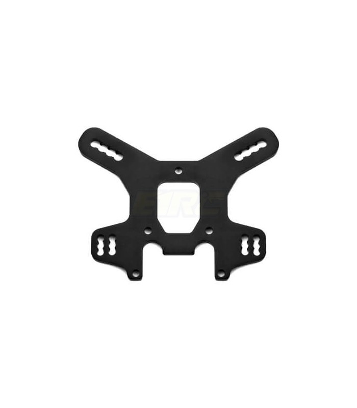 Shock Tower (front, 7075, black ano, SCT.3/SL) - E1rc.com
