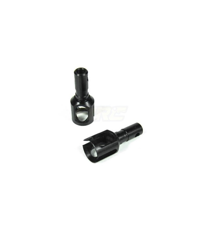 Differential Outdrives (SCT/SL, front/center/rear, hardened steel, lightened, 2pcs) - E1rc.com
