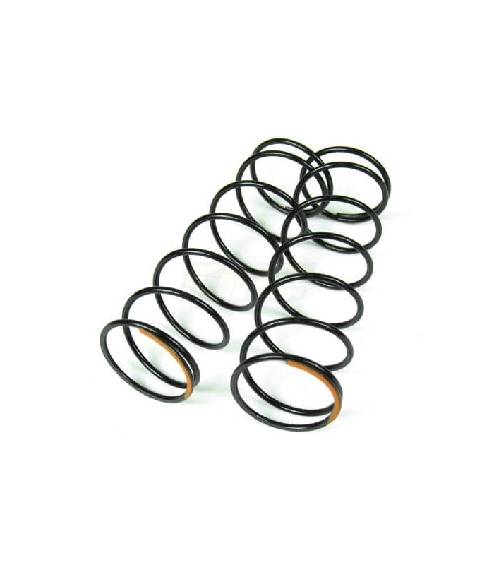Shock Spring Set (front, 1.5×7.5T, 70mm, orange) - E1rc.com
