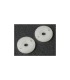 This refers to a big bore piston with 2 holes, white color, and a size of 1.5 inches. - E1rc.com