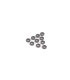 M3 BLACK ALLOY WASHERS 2.00MM (PK10) - E1rc.com