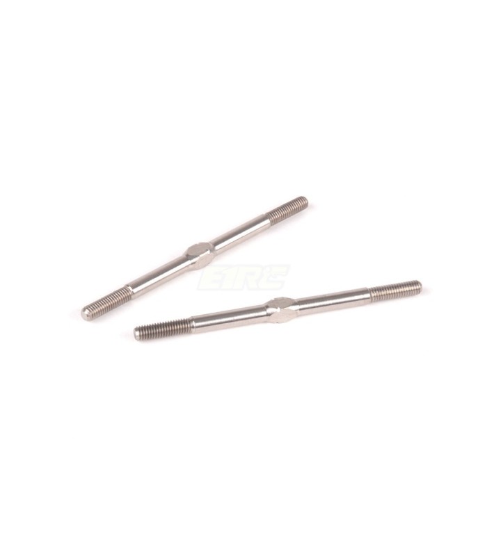 TITANIUM TURNBUCKLE - 56MM - SILVER - (PAIR) - E1rc.com