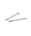 TITANIUM TURNBUCKLE - 56MM - SILVER - (PAIR)