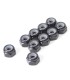 SPEED PACK - M3 ALLOY NYLOC NUTS - BLACK - PK10 - E1rc.com