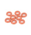OFF ROAD SHOCK O RING 1/8 SILICONE PK 8