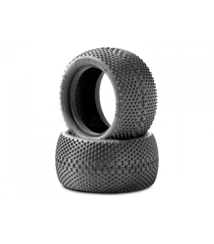 Jconcepts Double Dee's - green compound (fits 2.2" buggy rear wheel) - E1rc.com