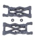 Team Associated B6.2 Rear Suspension Arms, 75mm, hard - E1rc.com
