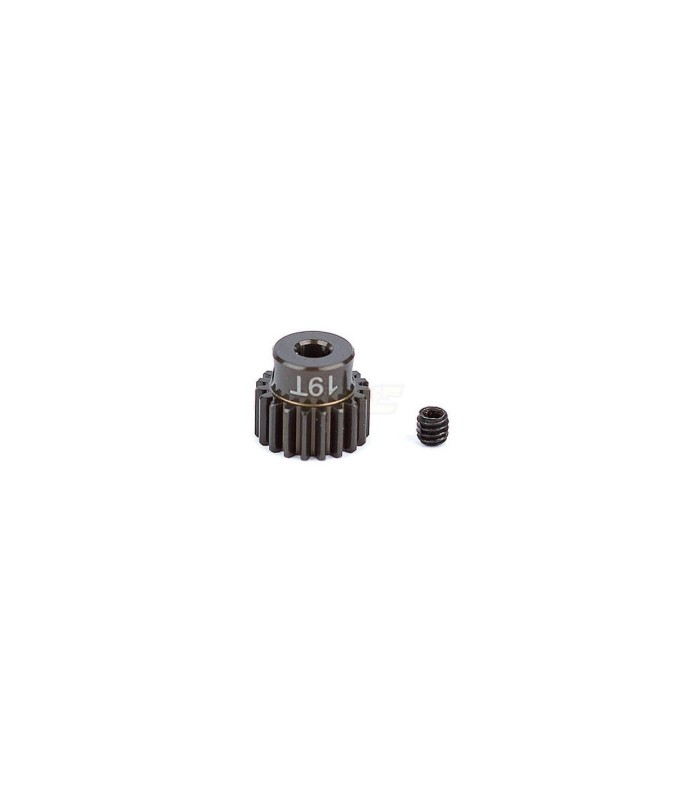 Aluminum 19T pinion, 48 pitch. - E1rc.com